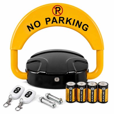 Dry Battery Parking Space Lock with Remote Control UAE